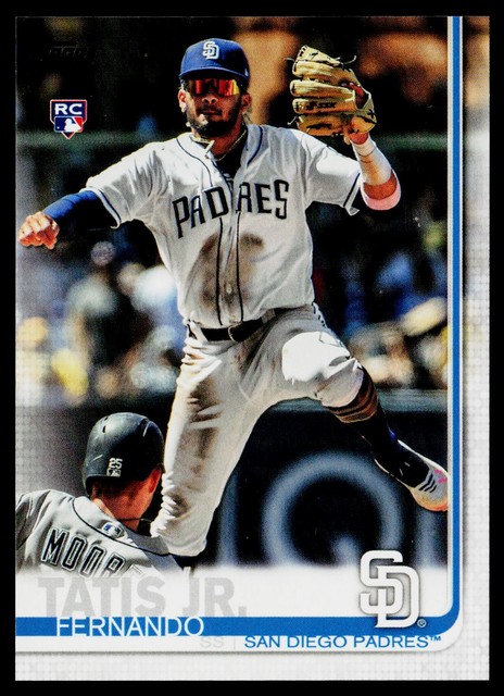 2019 Topps #410 Fernando Tatis Jr. Factory Set Bonus: Rookie Image Variation