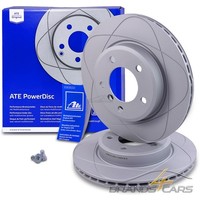 ATE Power Disc 2X Bremsscheibe BelÜFtet Ø300 Vorne FÜR BMW Z3 E36 Z4 E85
