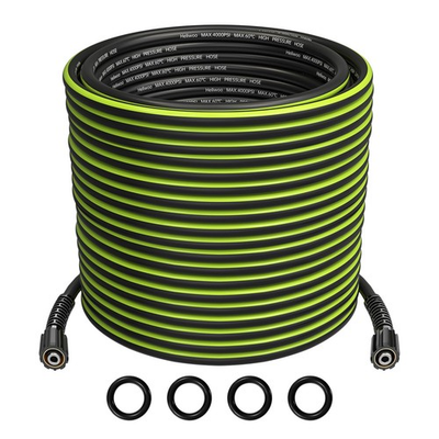 #ad Pressure Washer Hose 50FT × 1 4quot; 4000 PSI Kink Resistant Flexible High Power ... $40.91