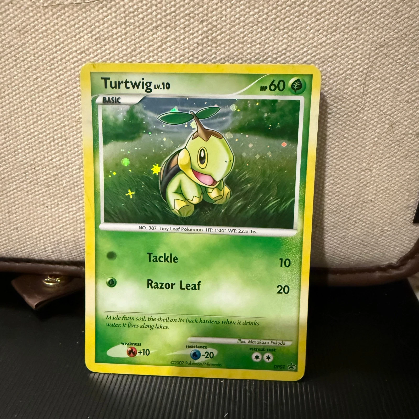 Turtwig DP01 Diamond and Pearl Holo