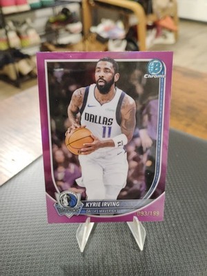 2025-26 Bowman Chrome Basketball Kyrie Irving Fuscia/199