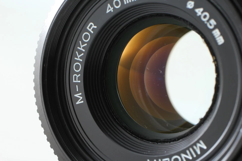 Late Model [EXC+5 w/Filter] Minolta M Rokkor 40mm f2 Leica M Mount Lens JAPAN - Image 2 of 4