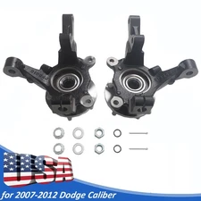 2 x Front Steering Knuckls and Wheel Hub Bearing for 2007-2012 Dodge Caliber New