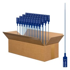 TMS TEN LOK 1, Sicherheits-Zugplombe, blau, Nylon, &Oslash; 2 mm, 26 cm, 1000 St&uuml;ck