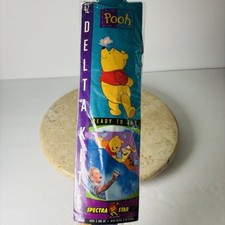 Vintage Winnie the Pooh Diamond Kite Spectra Star 42" Walt Disney Tigger Purple