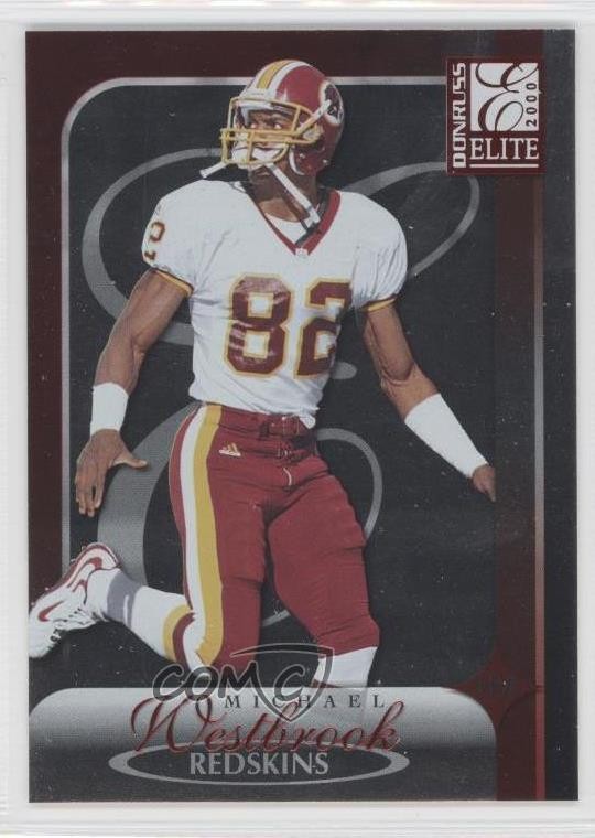 2000 Donruss Elite Michael Westbrook #100 4p7