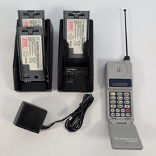 Vintage 90 s Motorola Digital Personal Communicator Original Flip Phone Mobile