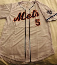 NEW NY Mets David Wright iron-on white replica home jersey. Size M. Ships free