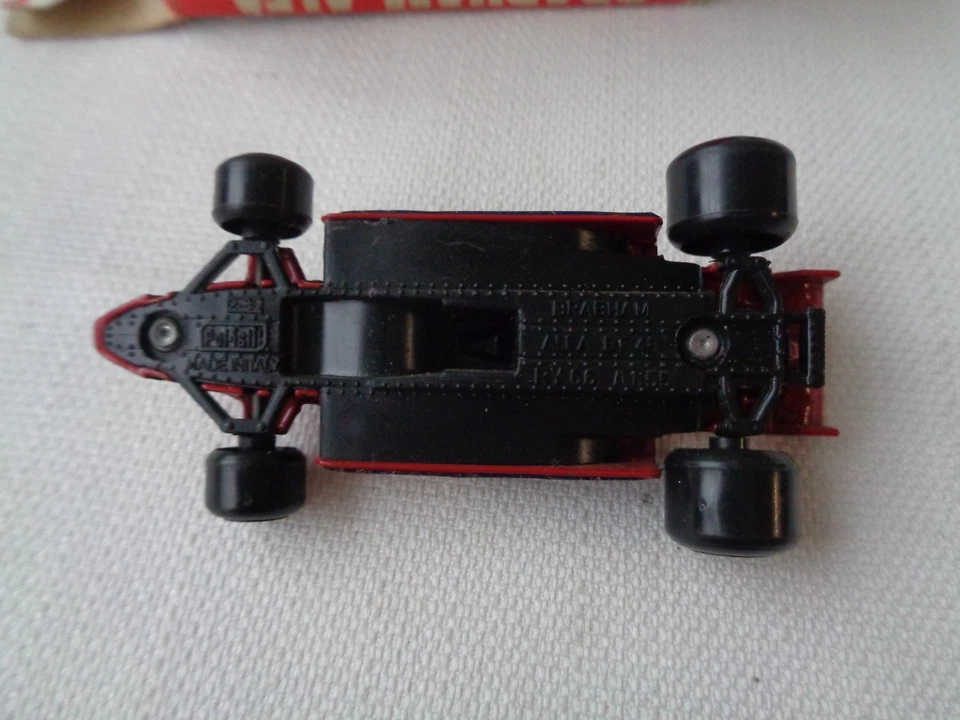 POLISTIL MODELLINO F1  1980 SCALA 1:55 BRABHAM ALFA ROMEO BT 48RJ 66 CON SCATOLA - Immagine 3 di 4