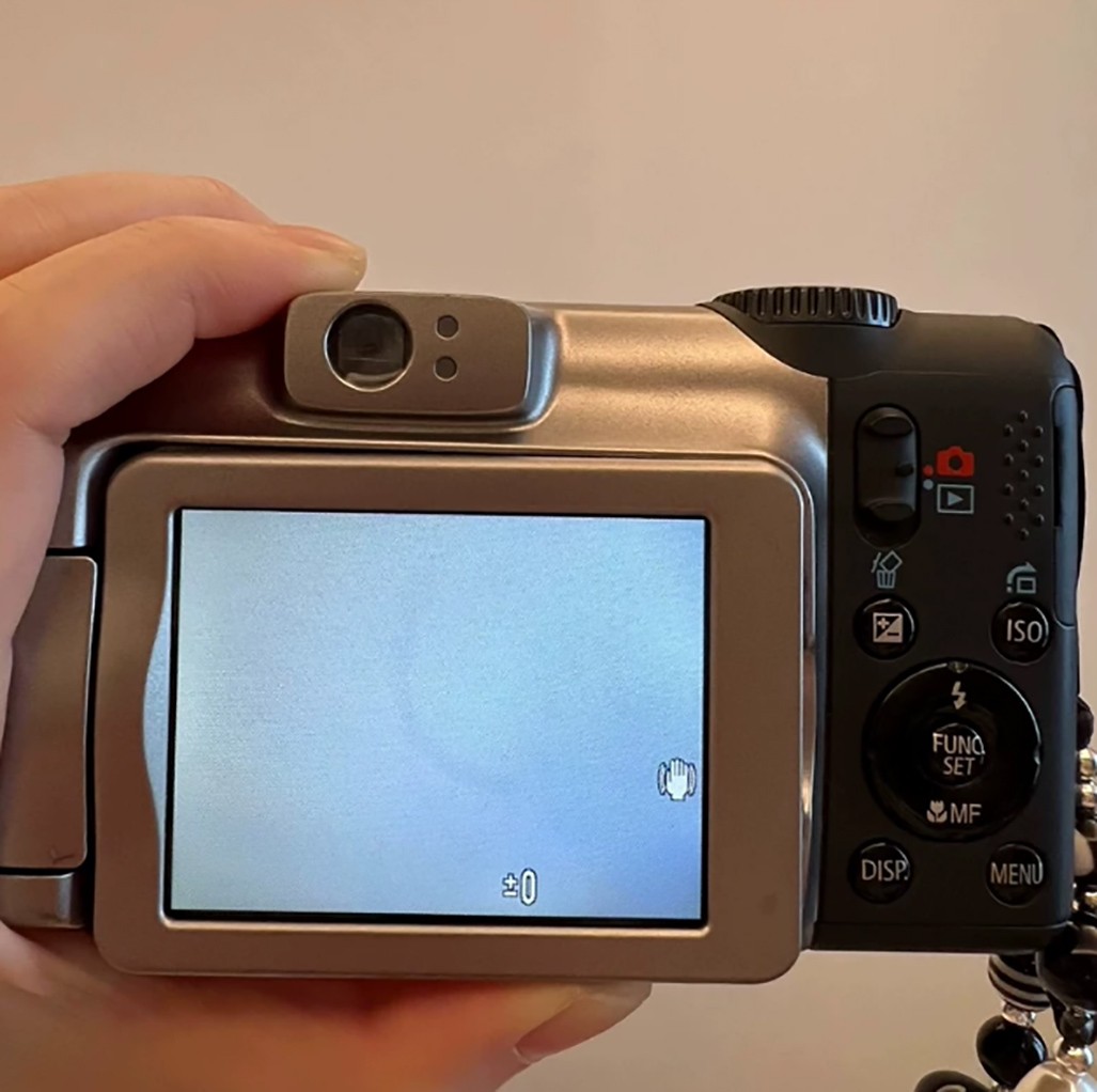 Canon PowerShot A650 IS 12 MP Compact Digital Camera Flip Screen