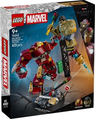 LEGO  Marvel Super Heroes 76343 - Epic Battle: Hulkbuster vs. The Hulk - NEU -
