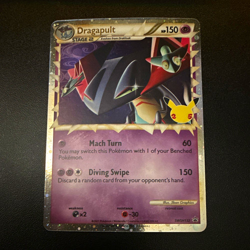 The Pokemon Company Dragapult SWSH132 SWSH Promo Holo ENG 2021 HP150