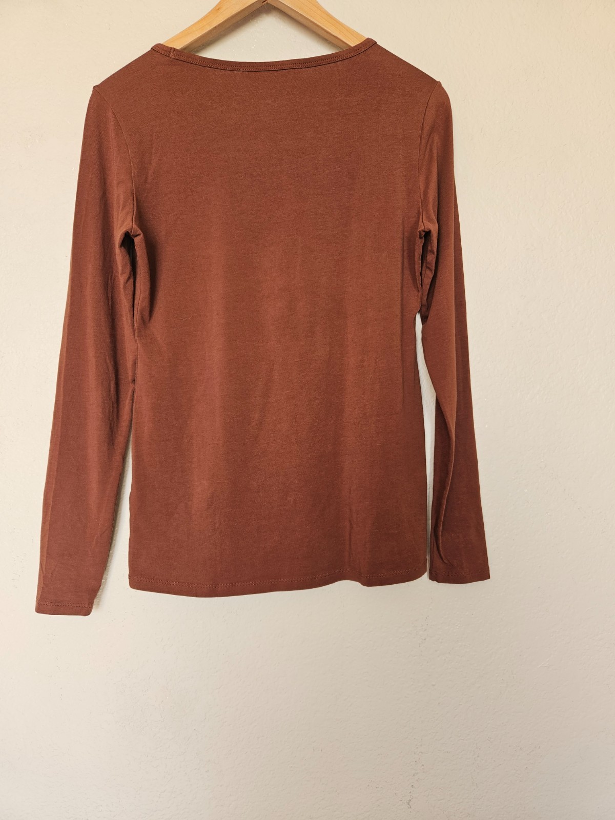 Peruvian Connection Layering Tee Size Medium Nutm… - image 6