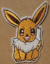 Eevee Normal-type Pok mon franchise embroidered Iron on patch