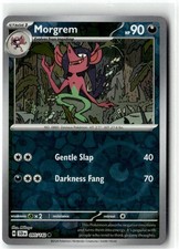morgrem pokemon card value - SV084/SV122 Shiny Holo Rare Weakness Grass 2 Resistance None None Retreat Cost Pokemon Trading Card Game Sword