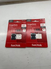 Lot Of 2 SanDisk micro SD Card ADAPTER ONLY microSD
