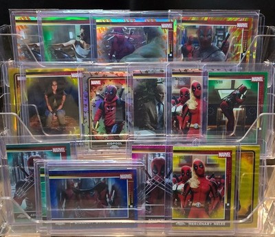 2025 Topps Chrome Deadpool Numbered Parallels Pick Your Card PYC
