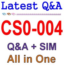 CS0-004 Cybersecurity Analyst CySA  Exam 135 Q A