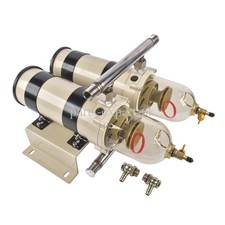 Fuel Filter Dual Oil-Water Separator Assembly Mobile Filtration for Parker Racor