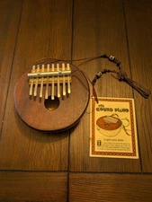 Kalimba Gourd Thumb Piano With 8 Notes & Song Book