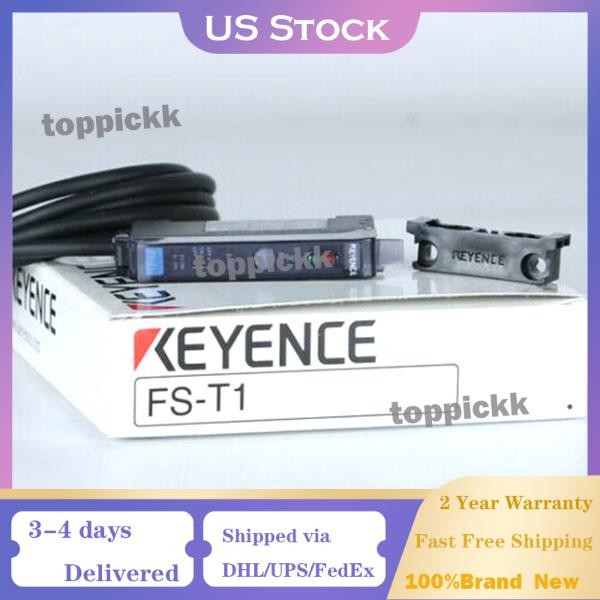 KEYENCE FS-T1 Fiber Optic Sensors FST1 New In Box One US Free TAX US Free TAX