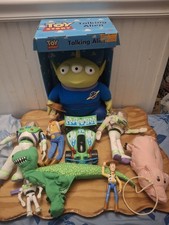 Toy Story Lot Talking Alien Thinkway Toys 12" Plush Works 1995 Disney  McDonald