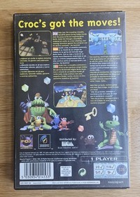 Croc : Legend of the Gobbos - Sega Saturn PAL - Tested and working - ES, PT, EN 