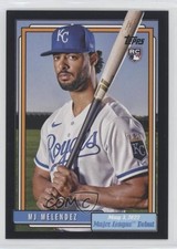 2022 Archives 1992 Topps Major League Debut Black 6/99 MJ Melendez #359 0m89