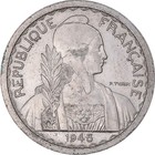 [#845905] Coin, FRENCH INDO-CHINA, 10 Cents, 1945, Paris, ESSAI, MS(63), Aluminu