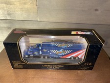 RACING CHAMPIONS 1994 PREMIER TED MUSGRAVE FAMILY CHANNEL 16 TEAM TRANSPORTER