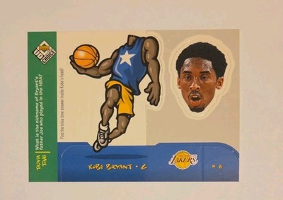 1998-99 Upper Deck UD Choice - Mini Bobbing Heads Kobe Bryant #13