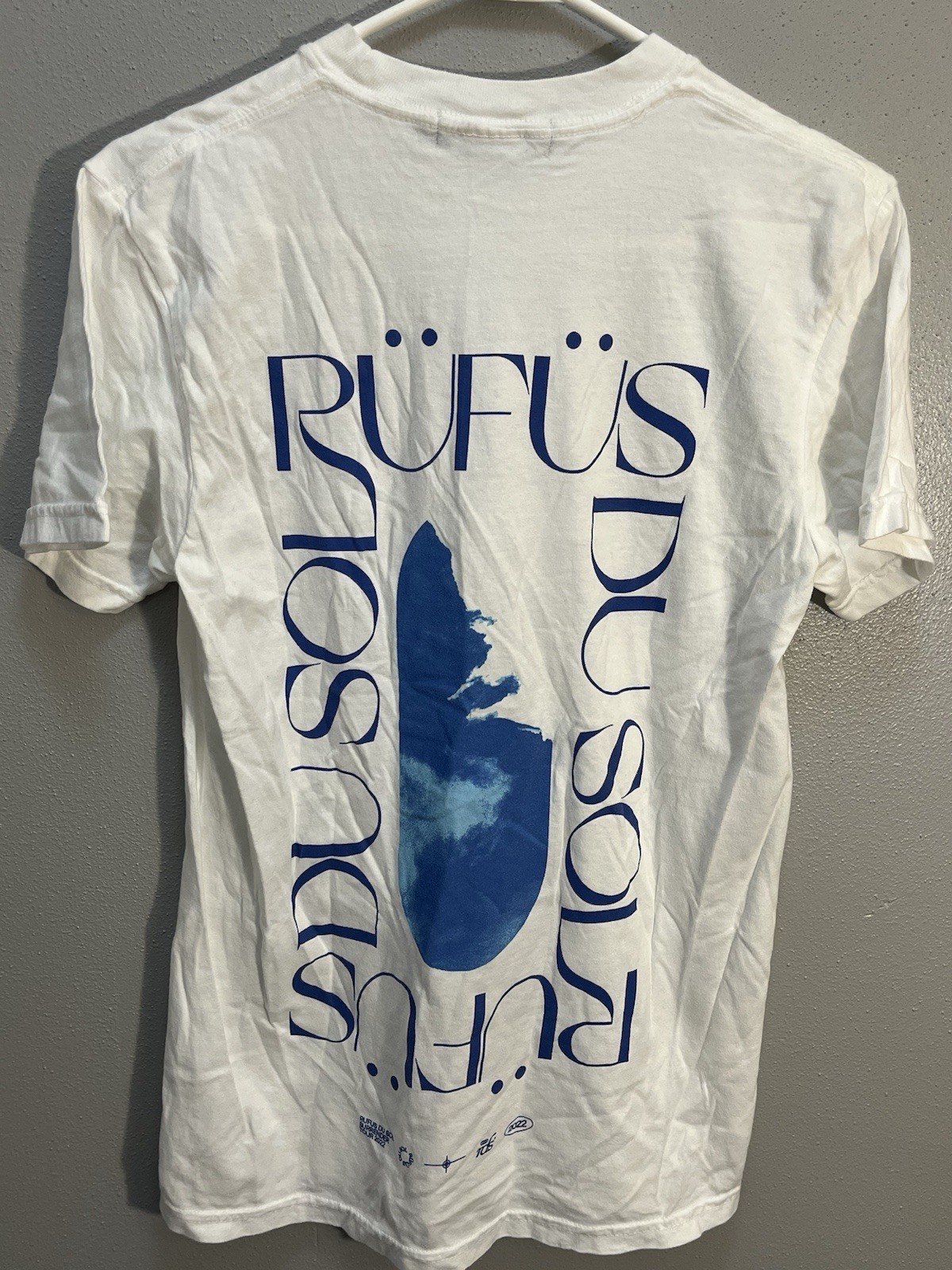 Surrender Tour 2022 T-Shirt — White (Blue Bird Print)