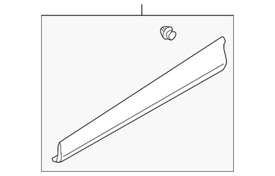 Genuine Mazda Door Molding KPG1-51-RBX