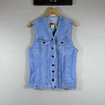 Vintage Sunbelt Denim Best Women s M Button Down Faded Western Cow Girl USA Made