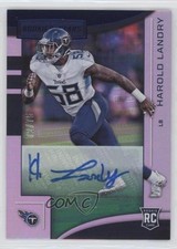 2018 Rookies & Stars Longevity Blue Signatures 72/75 Harold Landry #155 Auto fm0