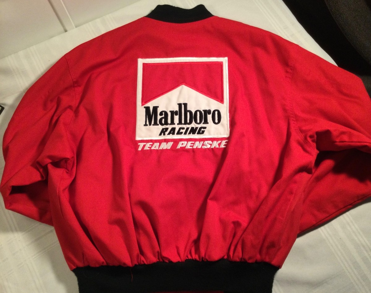 INDY CAR - TEAM PENSKE Promotional MARLBORO Jacket (XL)US with Cap
