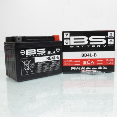 sla bs battery für motorrad derbi 50 senda drd x-treme 2002 bis 2008 yb4l-b /