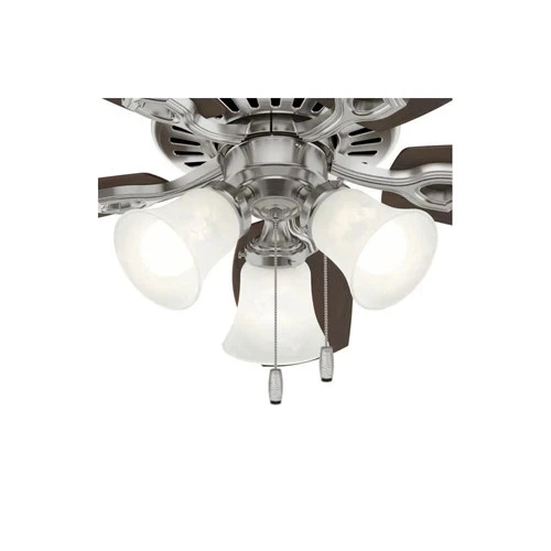 Hunter Fan Builder Ceiling Fan 42In Brushed Nickel Brazilian Cherry - Picture 4 of 8