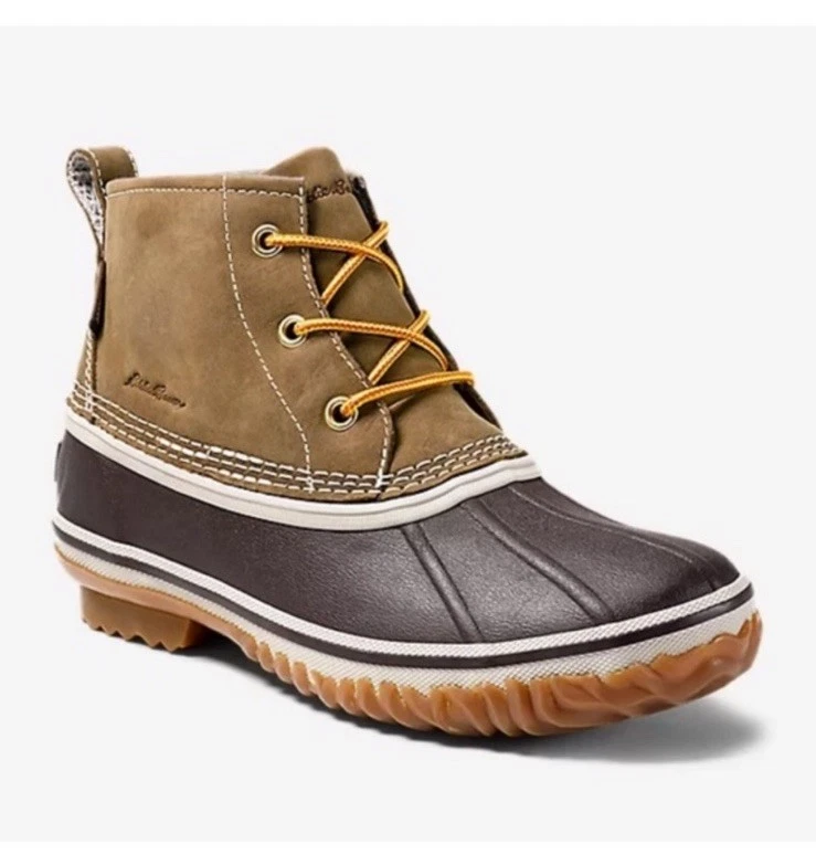 Eddie Bauer Hunt Pac Waterproof Mid Winter Duck Boots Womens 6.5