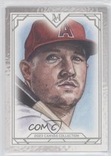 2023 Topps Museum Collection Canvas Collection Reprints Mike Trout #CCR-2 06wy