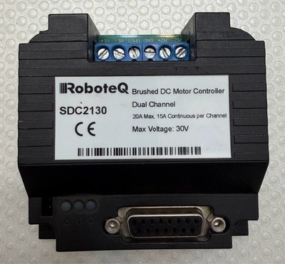 Roboteq SDC2130 BDC Motor Controller  with DB15 Breakout cable