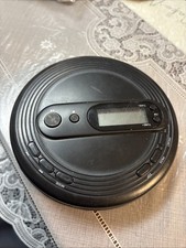 ONN Portable CD FM Radio Player Tested Works ONB15AV201 Black Working Tested