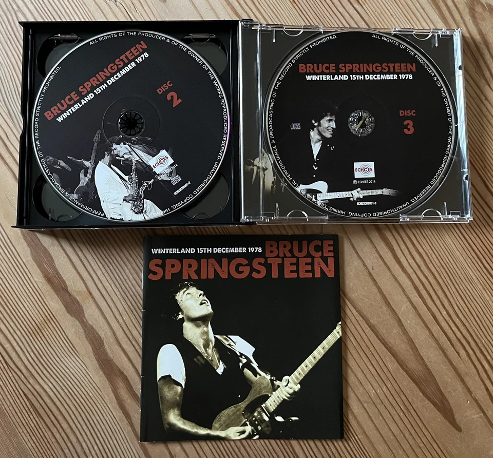 Bruce Springsteen live in der Winterland Arena 1978 (3 CDs) - **absolut rar!** - Bild 3 von 4