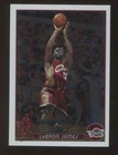 2003-04 Topps Chrome #111 LeBron James Cavaliers RC Rookie w/ Front Corner Dent