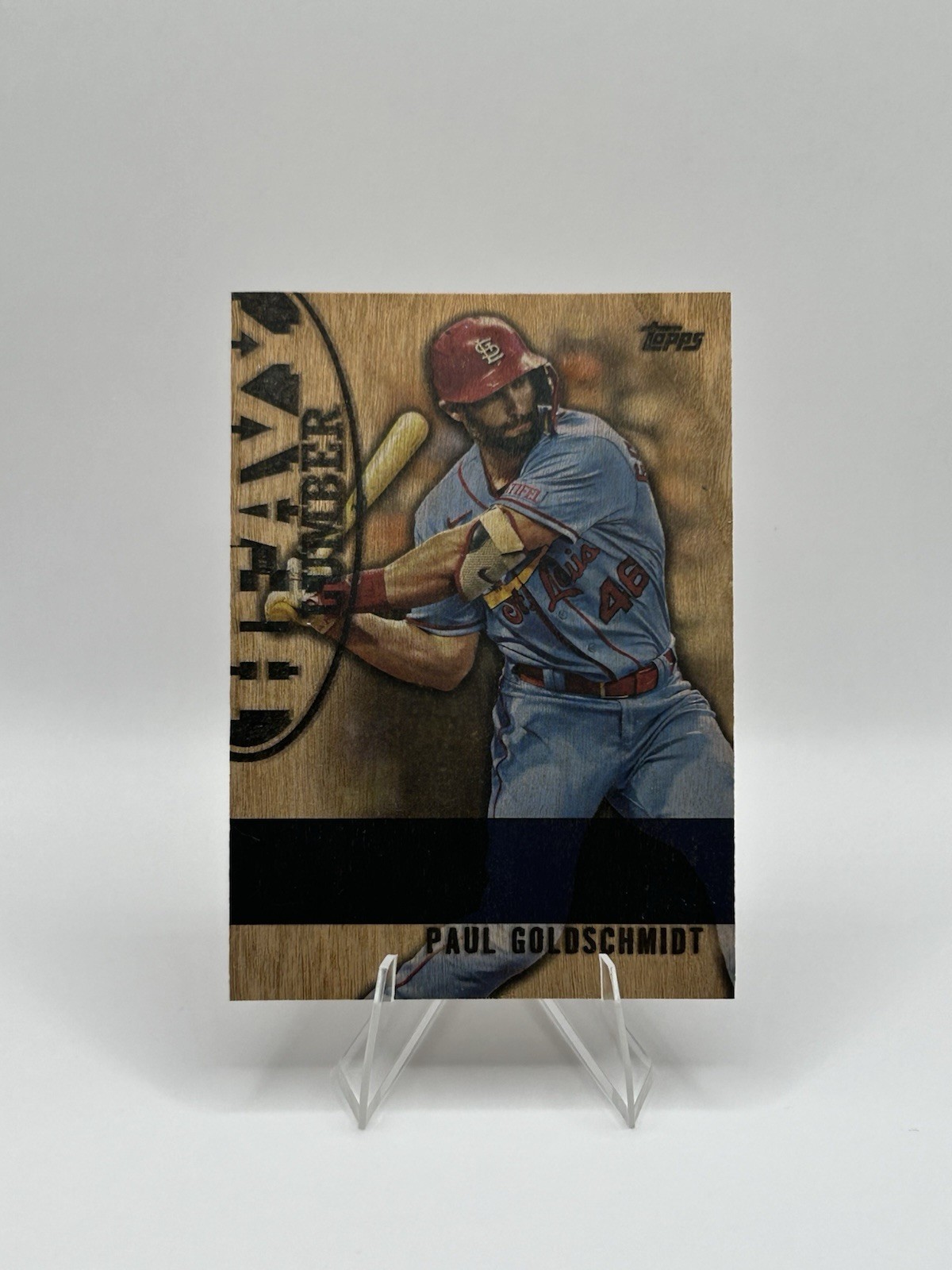 2024 Topps Series 1 PAUL GOLDSCHMIDT HEAVY LUMBER SSP HL-7 *CASE HIT* Yankees