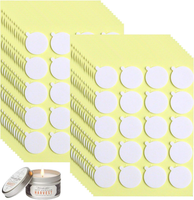 Kerzendochtaufkleber 20Mm HitzebestäNdig FüR DIY Kerzen, 280 StüCk