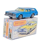 Matchbox Superfast Mercury Model Vehicle No 74 Cougar Villager Blue Lesney Boxed