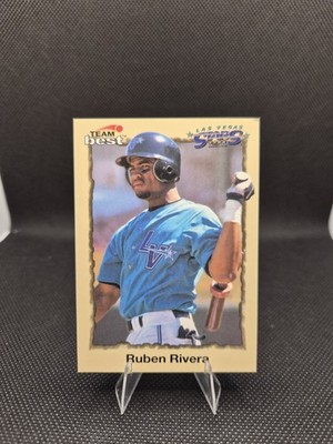 1998 Team Best Ruben Rivera Las Vegas Stars #92..Ai App Graded At 7..PRISTINE!