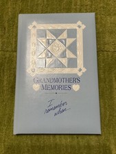 Hallmark Album ALB2156 Grandmother's Memories Journal Keepsake Album NOS