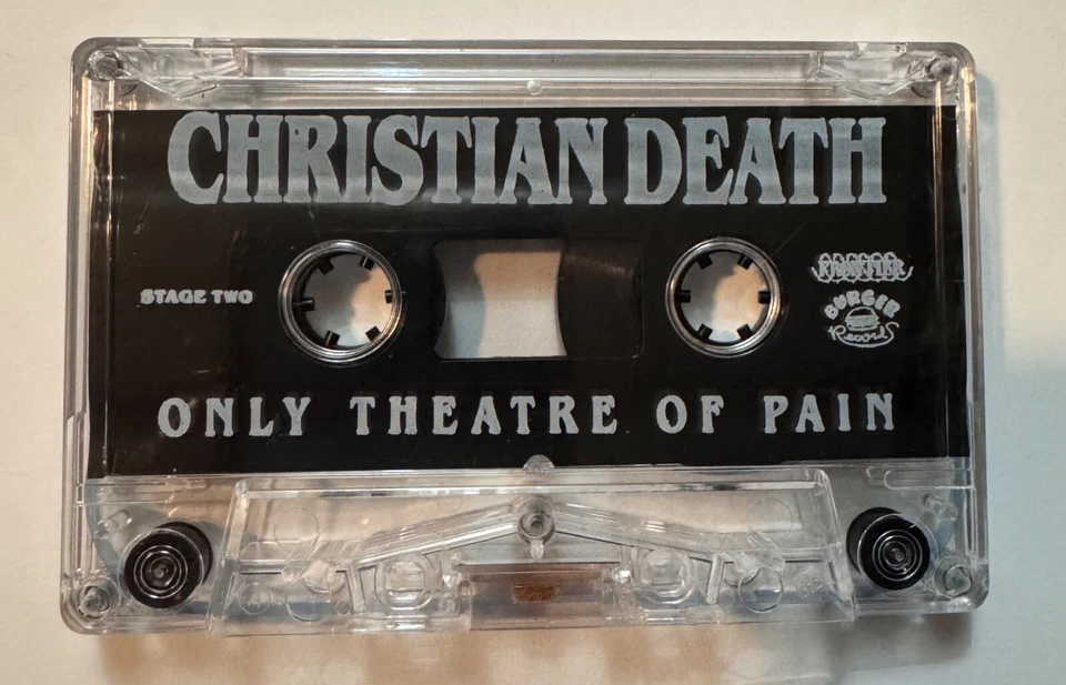 Christian Death Only Theatre Of Pain Goth Cassette Tape 2013 Burger Records Foto 4 de 4